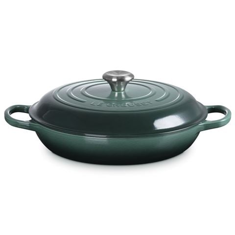 Le Creuset Signature Shallow Casserole Artichaut 30cm/3.5L - Peter's of Kensington
