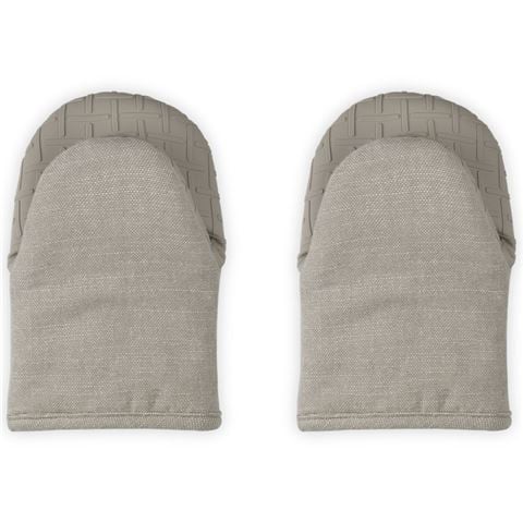 Le Creuset Mini Oven Mitt Set Sable 21cm 2pce - Peter's of Kensington