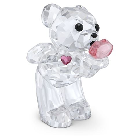 Swarovski Crystal - Kris Bear A Kiss Full Of Love Figurine