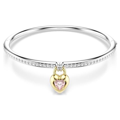 Swarovski Jewellery - Idyllia Bangle w/Reversible Heart w/Pave & Mixed Precious Metals