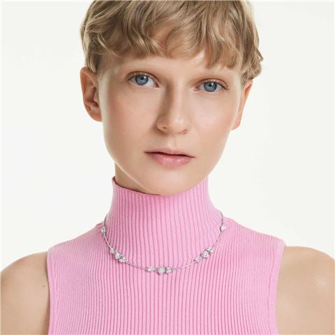 Swarovski Jewellery - Idyllia Heart With Arrow Necklace w/Rhodium Plate