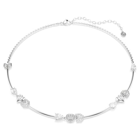 Swarovski Jewellery - Idyllia Heart With Arrow Necklace w/Rhodium Plate