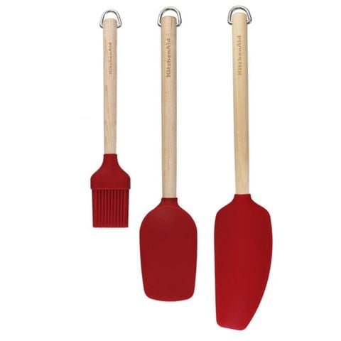 KitchenAid - Birchwood Baking Set Empire Red 3pce