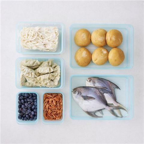 Lock & Lock - Freezer Fit Container Starter Set 6pce