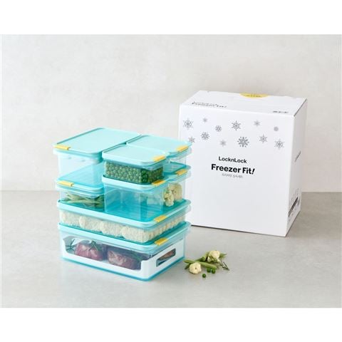 Lock & Lock - Freezer Fit Container Set 8pce