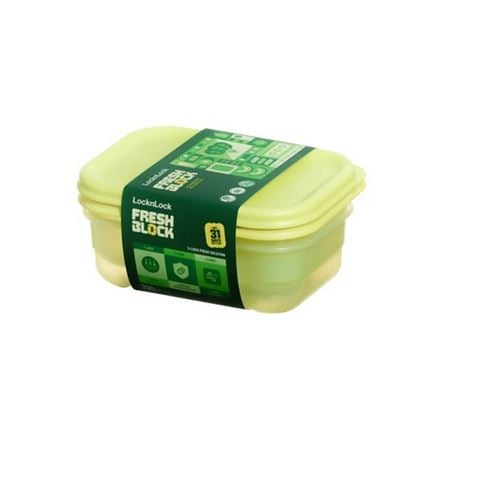Lock & Lock - Fresh Block Container Set 2pce 330ml
