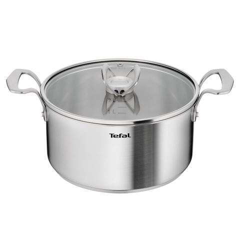 Tefal Space+ Extreme Induction Stainless Steel Stewpot 24cm - Peter's of Kensington