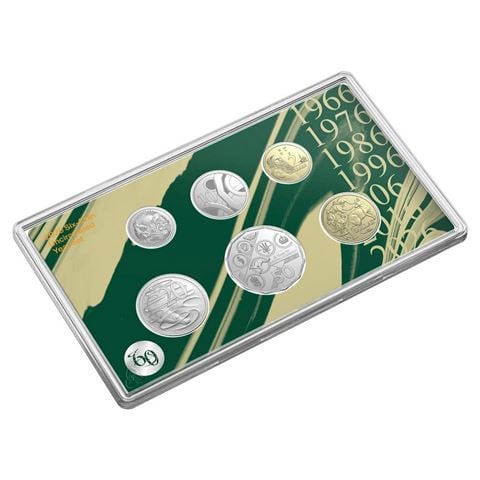 Royal Australian Mint - 2026 Decimal Currency 60th Anniversary Uncirculated Six-Coin Year Set