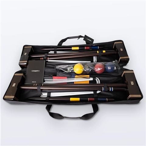 Planet Finska - Premium 6 Mallet Croquet Set Black