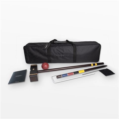 Planet Finska - Premium 6 Mallet Croquet Set Black