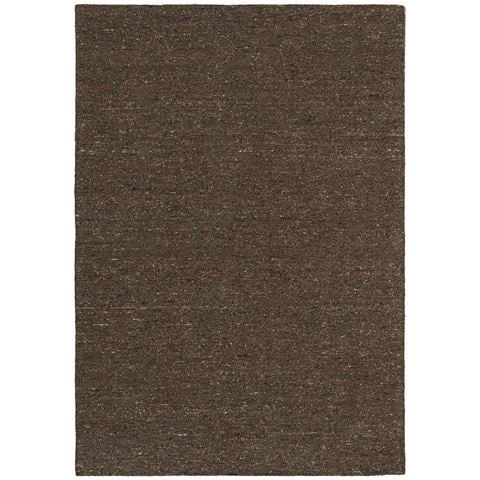 Conscious Loom Rugs - Embrace Rug Brown 230x160cm