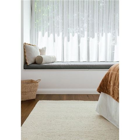 Conscious Loom Rugs - Embrace Rug Cream 400x300cm