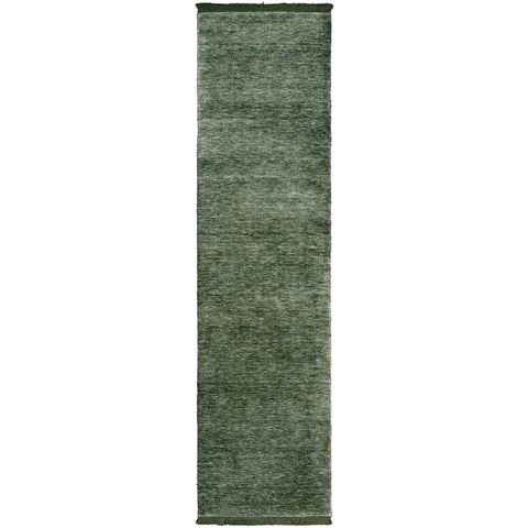Conscious Loom Rugs - Kinship Runner Sage Green 300x80cm
