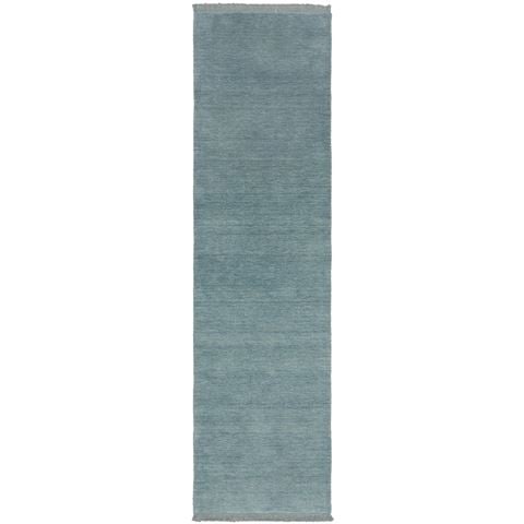 Conscious Loom Rugs Kinship Runner Sky Blue 400x80cm - Peter's of Kensington