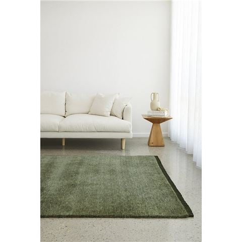 Conscious Loom Rugs - Kinship Forest Green Rug 230x160cm