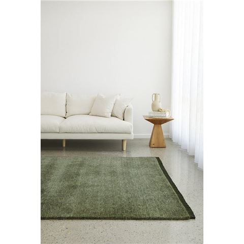 Conscious Loom Rugs - Kinship Forest Green Rug 290x200cm
