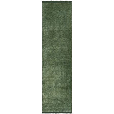 Conscious Loom Rugs Kinship Runner Forest Green 300x80cm - Peter's of Kensington