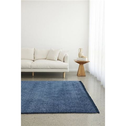 Conscious Loom Rugs Kinship Rug Navy 330x240cm - Peter's of Kensington