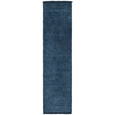 Conscious Loom Rugs Kinship Runner Navy 300x80cm - Peter's of Kensington
