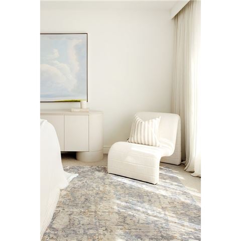 Emma Blomfield Rugs Haze Runner Slate 400x80cm - Peter's of Kensington
