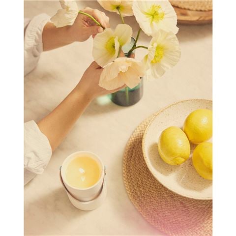 Ecoya - Ltd. Ed. High Summer Sea Salt & Pineapple Ceramic Candle 400g