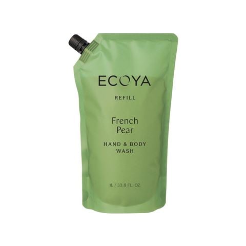 Ecoya - French Pear Hand & Body Wash Refill 1L