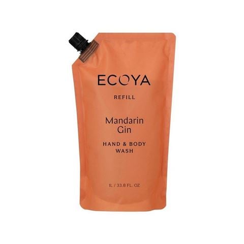 Ecoya - Mandarin Gin Hand & Body Wash Refill 1L