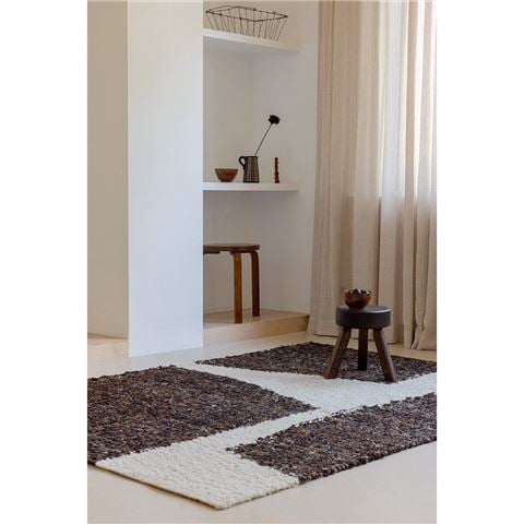 Brink & Campman - Craft Fundament Rug Chocolate/Cream 280x200cm