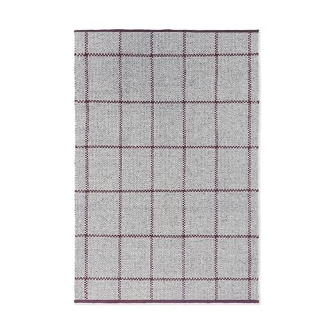 Brink & Campman Craft Matter Check Rug Ash 230x160cm - Peter's of Kensington