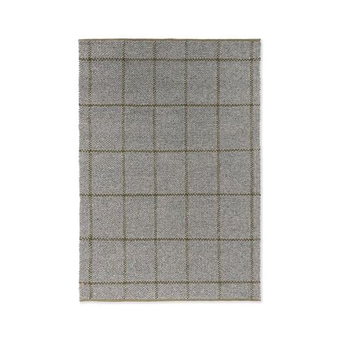 Brink & Campman - Craft Matter Check Rug Slate 200x140cm