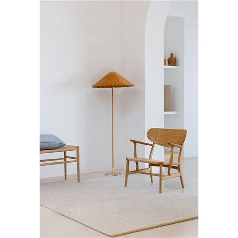 Brink & Campman Craft Matter Plain Rug Warm White 280x200cm - Peter's of Kensington