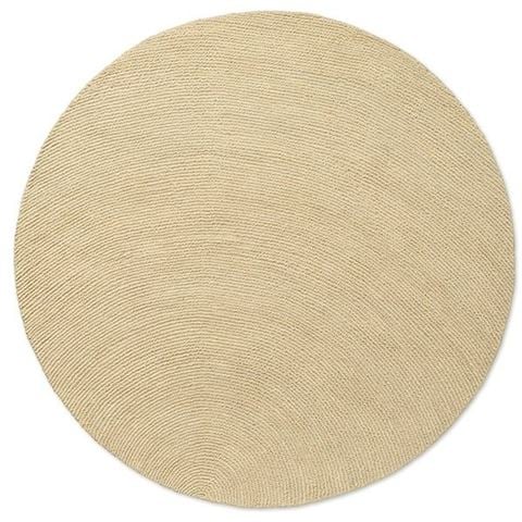Brink & Campman Decor Echo Round Rug Sand 200x200cm - Peter's of Kensington