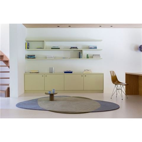 Brink & Campman - Element Chad Rug Grey/Green 188x160cm