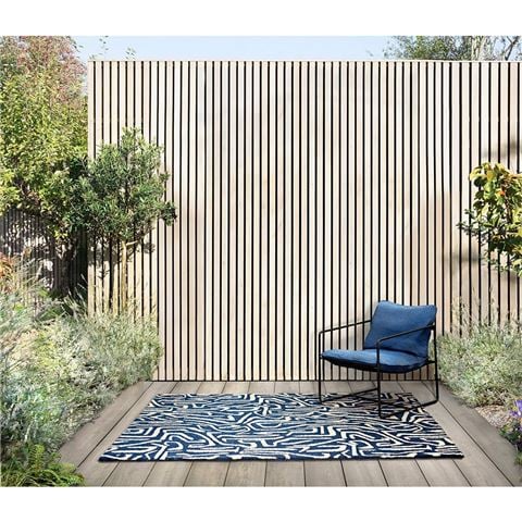 Harlequin Melodic Outdoor Rug Blue 280x200cm - Peter's of Kensington
