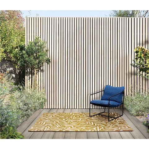 Harlequin Melodic Outdoor Rug Ochre/Gold 200x140cm - Peter's of Kensington