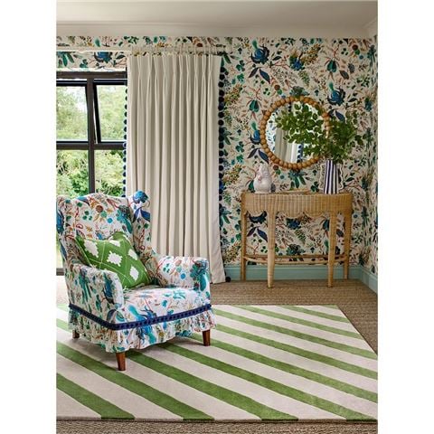 Harlequin - Sophie Robinson Paper Straw Rug Peridot 200x140cm