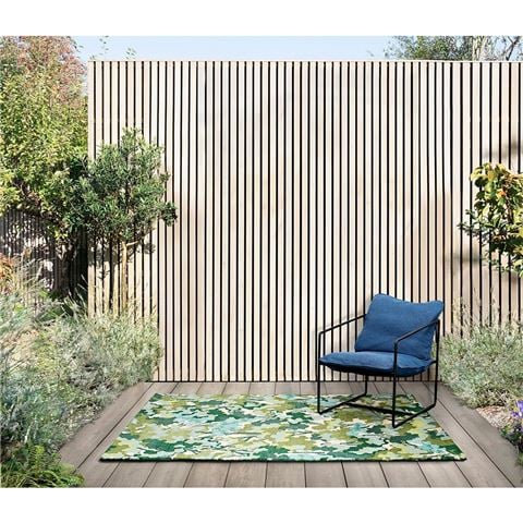 Harlequin Tree Tops Outdoor Rug Green 280x200cm - Peter's of Kensington
