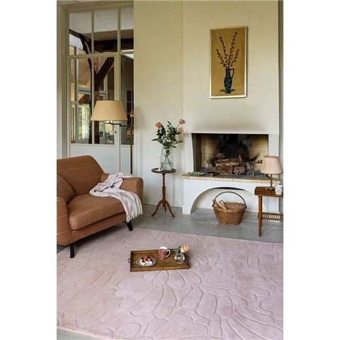 Laura Ashley Rugs Coleby Petals Rug Chalk Pink 240x170cm - Peter's of Kensington