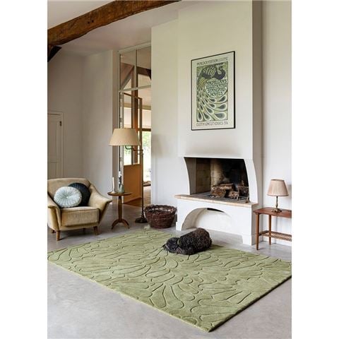 Laura Ashley Rugs Coleby Petals Rug Hedgerow Green 240x170cm - Peter's of Kensington