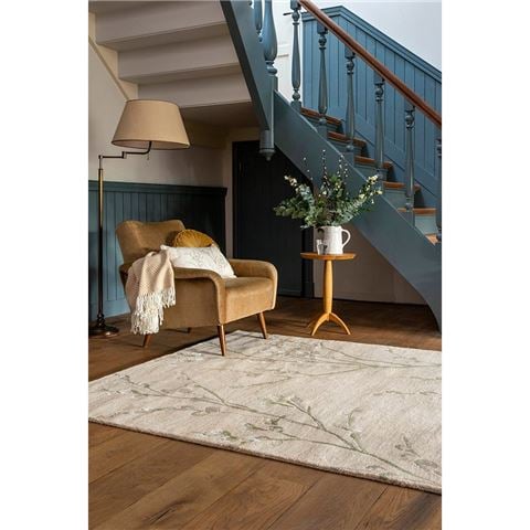 Laura Ashley Rugs - Pussy Willow Rug Hedgerow Green 280x200cm