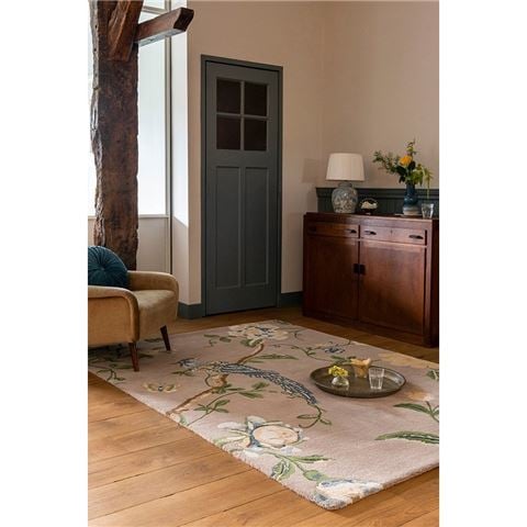 Laura Ashley Rugs Summer Palace Rug Truffle/Seaspray 280x200cm - Peter's of Kensington