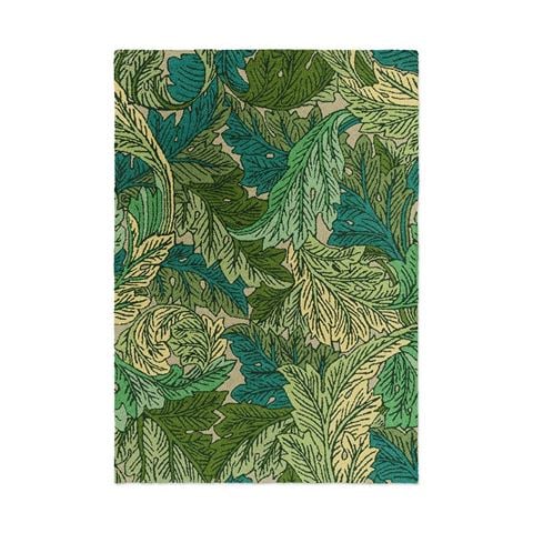 Morris & Co - Acanthus Outdoor Rug Nettle/Sky Blue 280x200cm