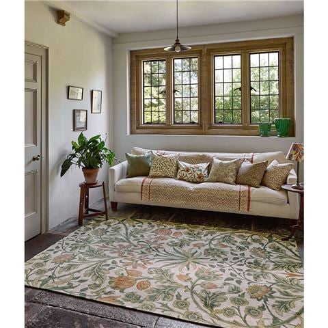Morris & Co - Hyacinth Natural Rug 200x140cm
