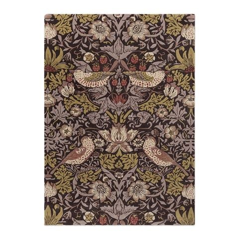 Morris & Co - Strawberry Thief Rug Grape 240x170cm