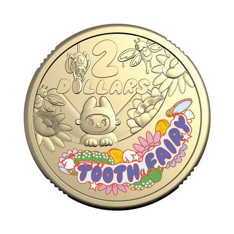 Royal Australian Mint - 2026 $2 AlBr Uncirculated Coin-Tooth Fairy Coin in Card