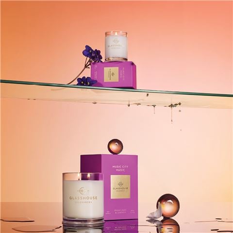 Glasshouse - Music City Magic Candle 60g