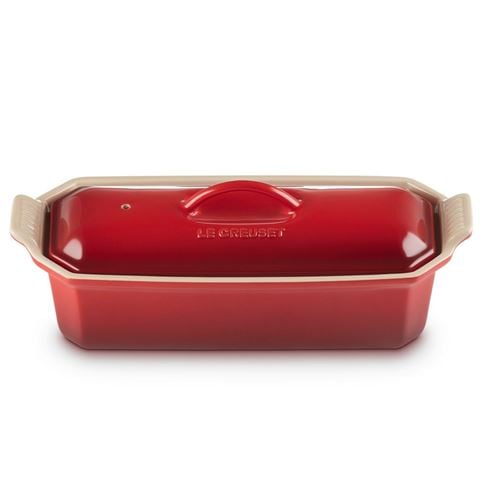 Le Creuset - Stoneware Heritage Terrine Cerise 28cm/1.1L