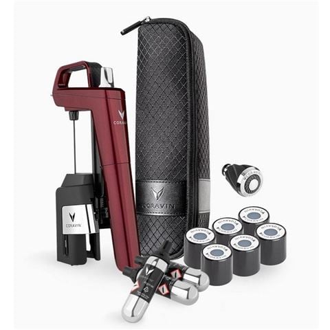 Coravin - Timeless Six+ Wine Preservation System Burgundy