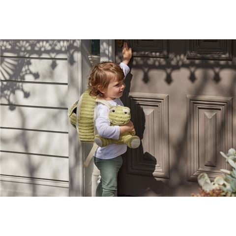 Jiggle & Giggle - Plush Frog Buddy Backpack