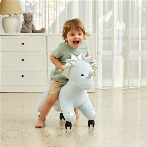 Jiggle & Giggle - Dinosaur Roller Blue